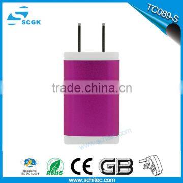 new private model aluminium home charger travel adapter