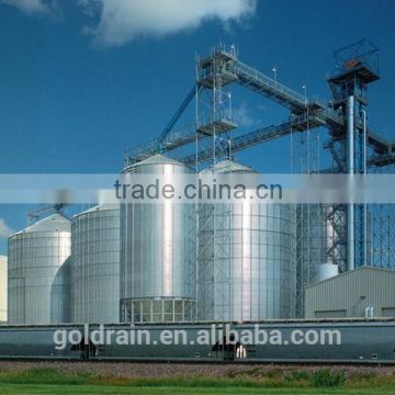 5t to 10000t volume assemble steel silo machine