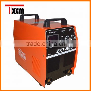 ZX7/ARC-500 Inverter DC arc welding machine 220V20-200A-21KVA