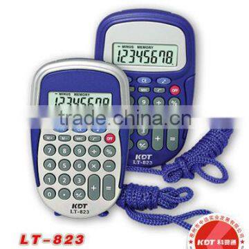 8 digits mini cute promotional gift calculator LT-823