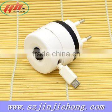 Chemical Resistance ABS 5V 2A Reasonable Price Single Usb Port Travel Charger Cable EU Plug photo-4
