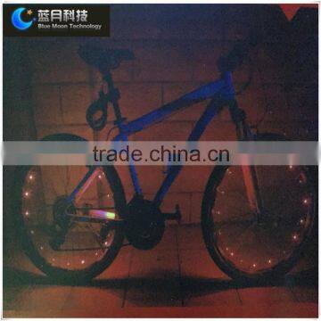 Flashing led bicycle wheel decoration light