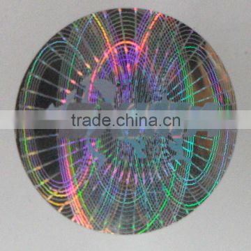 Laser hologram sticker