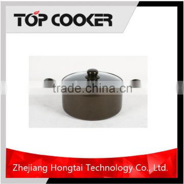 Aluminum press ceramic coating ceramic large cooking pot