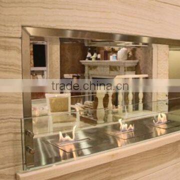 China 1400X250X235mm Intelligent Indoor Alcohol Fireplace