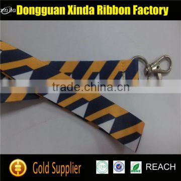 Manufacturer polyester customized personalized neck lanyard for sale