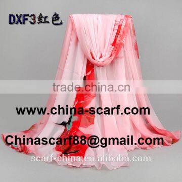 Silk twill fabric scarf wholesale