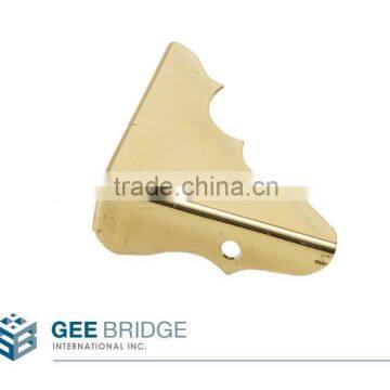 0831014 Solid Brass Decorative Metal Support Furniture Angle Bracket Corner Brace