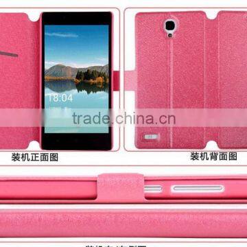 Silk Matte Pattern Wallet Stand Leather Case For XiaoMi Redrice Note 5.5"/Mi 1S/Mi 2/Mi 4/XiaoMi 3/Mi 1 1S photo-3