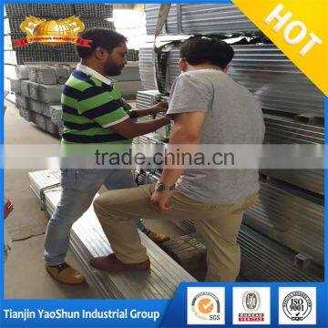 Cheapest Price Round Square Rectangle Section gi Steel Pipe Tube With Galvanized Surface Treatment photo-5