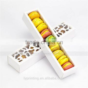 Customized box. Macaron box package box