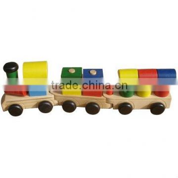 36.5*14.5*8cm Top Quality Wooden Train Toy For Kids with Promotions