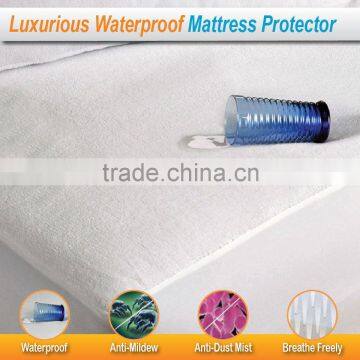 ALL SIZE Fully Fitted Cotton Terry Towelling Waterproof Mattress Protector