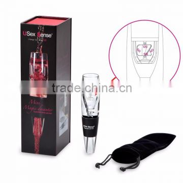 2016 Direct Factory! Patent product Wine Aerator,Adjustable Wine Decanter