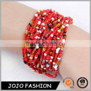 Vintage Ethnic Multilayer Colorful Seed Beads Bracelets For Women