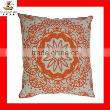 Hotsale Quality Square Polyester and Cotton Fabric Sofa\car Pillow Cover Customize LOGO