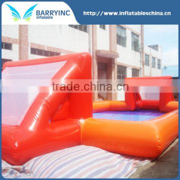 mini inflatable soccer field , inflatable soccer carnival game