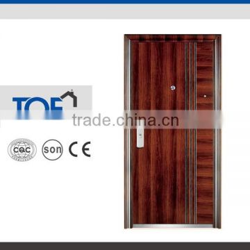 Exterior commercial flat exterior door