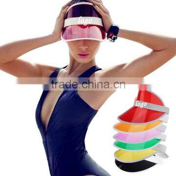 Hot Selling Fashion Cheap Pvc Sun Visor Cap