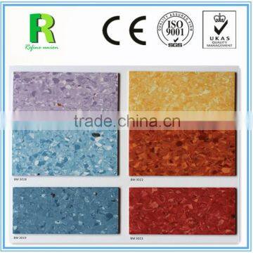 Interior Decorative Homogeneous Pvc Flooring/Hospital Vinyl Flooring