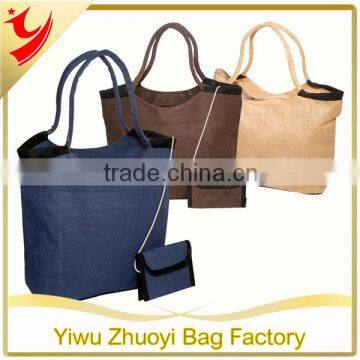 Wholesale Promotional Camvas Beach Tote Bags with Zipper