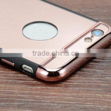 Luxury Shockproof Metal Plastic With Silcone Back Case Cover For IPhone 6 photo-4