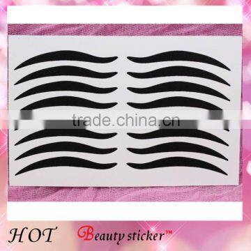 Black stripe easy make up Eyeliner Tattoo Sticker