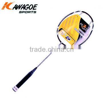 Carbon aluminum badminton racket