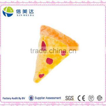 Nice Pizza Shaped Funny Plush Dog's Toy