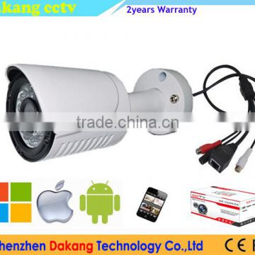 4MP small housing IP Bullet Camera, H.265 Outdoor Video CCTV Camera,2-Way Audio,3.6mm Mega Lens, 20M IR