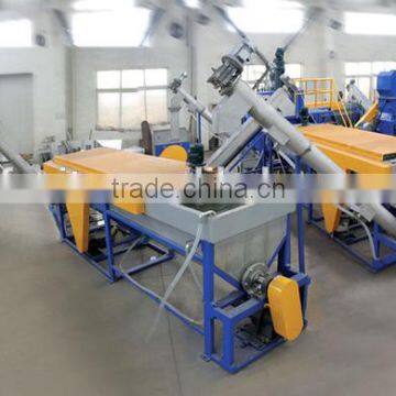 PET bottle flakes used plastic washing recycling line