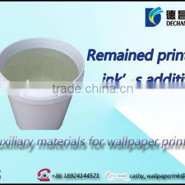 Alibaba wholesale wallpaper processing ink for residual ink