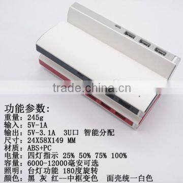 Newest Portable Charger Power Bank Slim Power Bank 12000mah Power Bank Charger photo-4