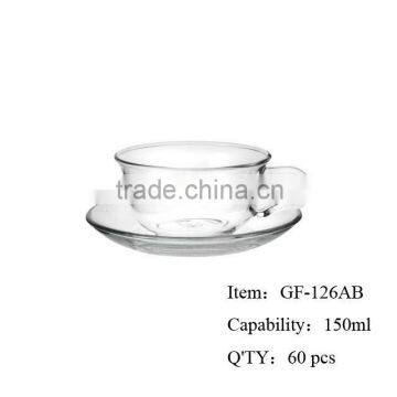 Glass Teacup GF-126AB