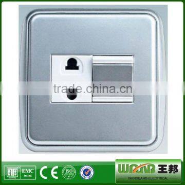 2013 Newest Indoor 3 Pin Switch Socket