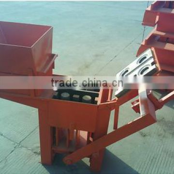 QM2-40 Manual Clay Interlocking Brick Making Machine,two different moulds at same time interlock brick making machine                        
                                                Quality Choice