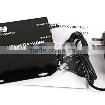 Signal to HDMI/VGA/BNC With 720P/80P 25/30Hz US/EU/UK/AU Plug Black HD AHD Video Converter photo-5