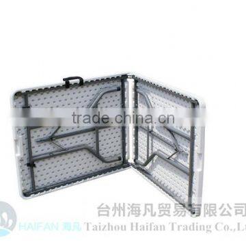 Durable 180cm Outdoor Plastic Folding Dining Table and Chair With Bolt /high Quality Plastic Dining Table photo-2