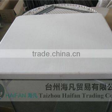 High Durable Blow Molding PE 2FT White Square Folding Dining Table /hot Sell Square Plastic Dining Room Table photo-6