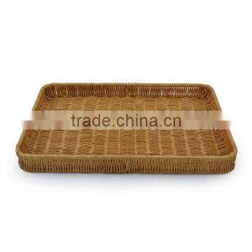Handmade Rattan Woven Bread Basket photo-2