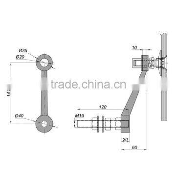 Top Grade Wholesale Price Stainless Spider Glass Stailess Steel Fitting photo-4