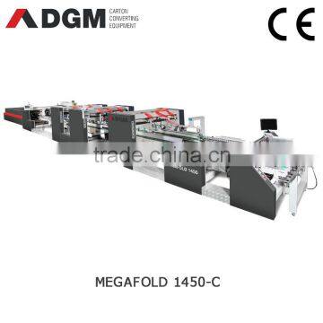 MEGAFOLD 1450-C High Speed Carton Box Folder Gluer Machine