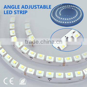 smd2835 led light strip angle adjustable and bendable led strip with CE RoHS