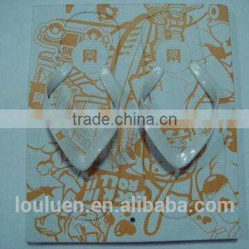 663 LOULUEN Wholesale Eva Blank Sublimation Flip Flops