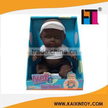 8.5inch Black Baby Doll with Perfume