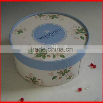 new design lovely paper cylinder box for gift