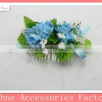 Handmade Hair Comb With Flower