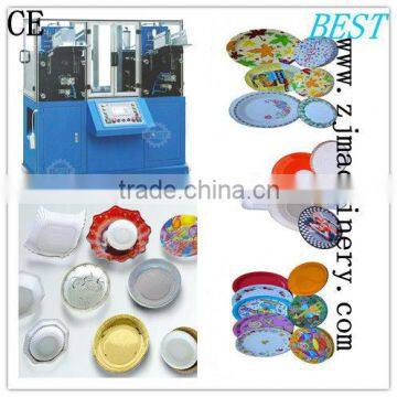 High speed round dish forming machine