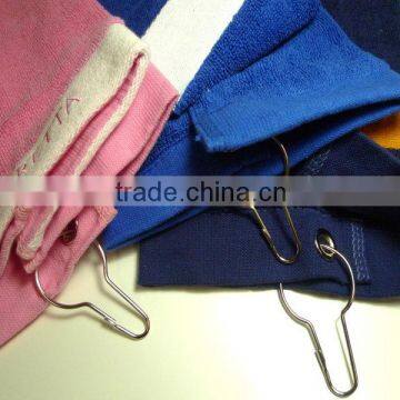 Hot Sale 100 Cotton Plain Dyed Sport Golf Towel photo-2