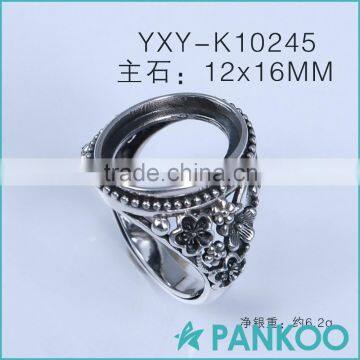 new design 925 sterling silver ring antique silver ring for cosplay party DIY fashionable jewelry accessories